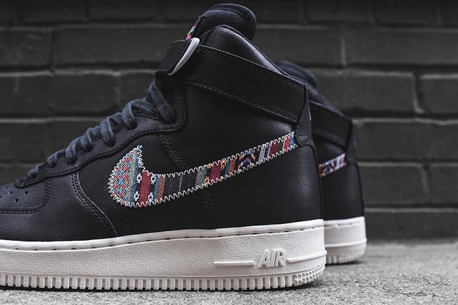 Nike Air Force 1 High Afro Punk Black White