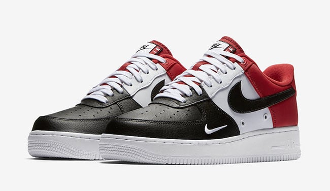 Nike Air Force 1 Low Mini Swoosh Black Toe Release Date