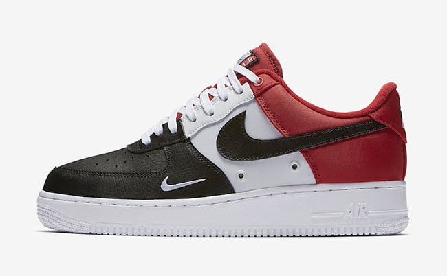 Nike Air Force 1 Low Mini Swoosh Black Toe Release Date