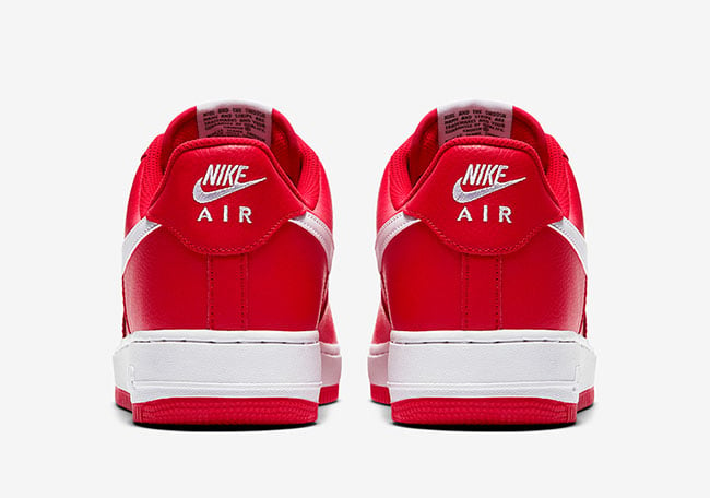 Nike Air Force 1 Low Mini Swoosh University Red Release Date