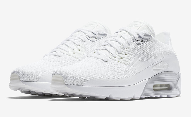 Nike Air Max 90 Ultra 2.0 Flyknit Pure Platinum