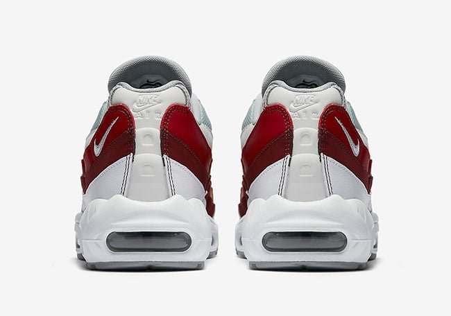 Nike Air Max 95 Team Red Wolf Grey
