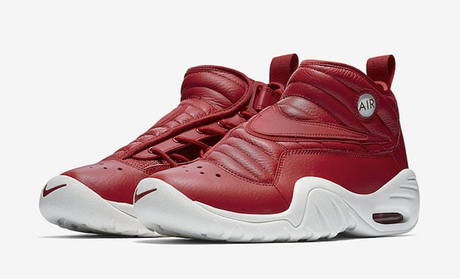 Nike Air Shake NDestrukt Red Leather Release Date