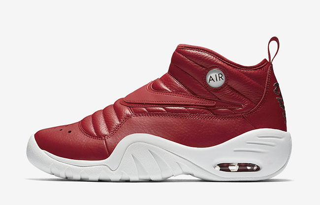 Nike Air Shake NDestrukt Red Leather Release Date