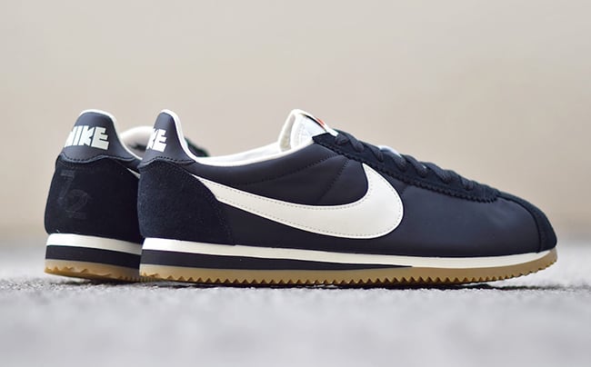 nike cortez leather premium black gum