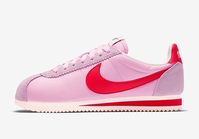 Nike Cortez Rose Pink University Red 58 601 Sneakerfiles