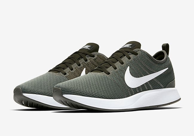 Nike Dualtone Racer in ‘Gorge Green’ and ‘Dusty Pink’