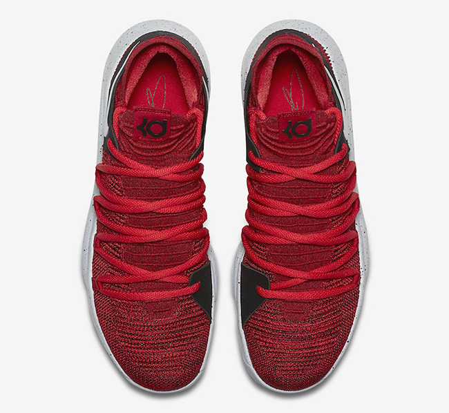 Nike KD 10 University Red Release Date