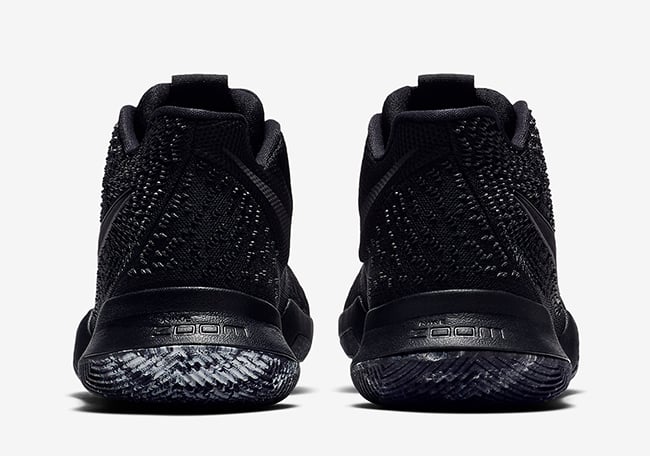 Nike Kyrie 3 Triple Black Release Date