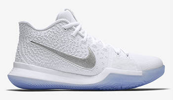 Nike Kyrie 3 White Chrome