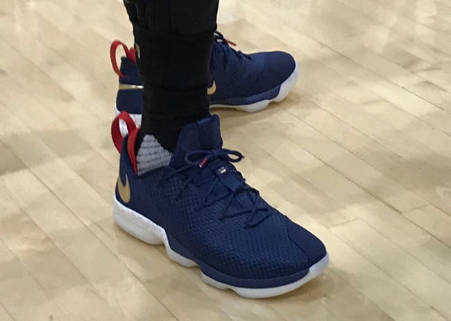 LeBron James Showcases the Nike LeBron 14 Low