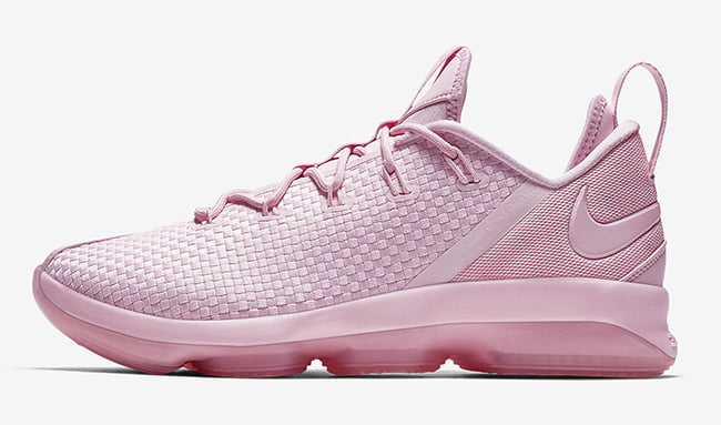 Nike LeBron 14 Low Pink Release Date 878635-600