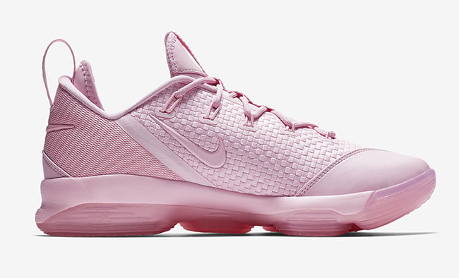 Nike LeBron 14 Low Pink Release Date 878635-600