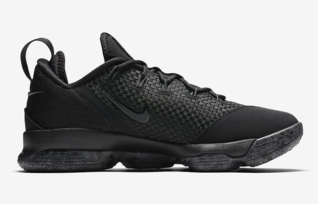 Nike LeBron 14 Low Triple Black Release Date