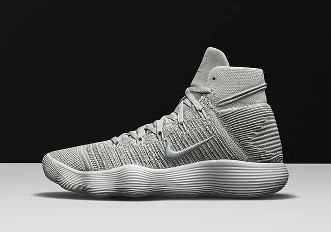 Nike React Hyperdunk 2017 Flyknit Grey