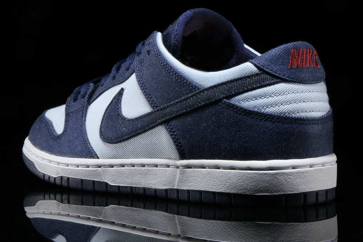 nike sb dunk low blue suede