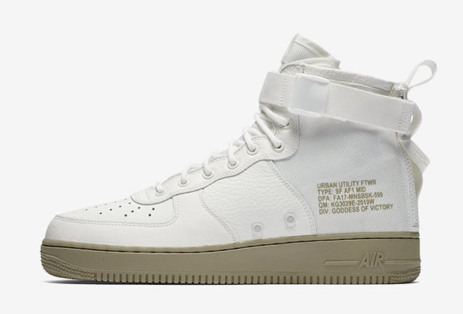 Nike SF-AF1 Mid Ivory Neutral Olive Release Date