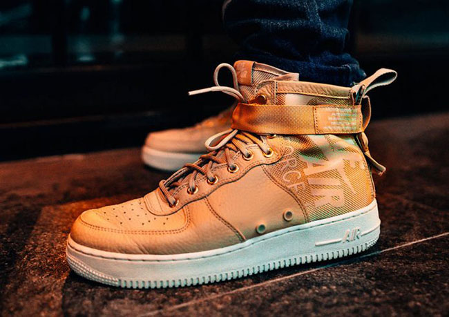 nike sf af1 mid on feet