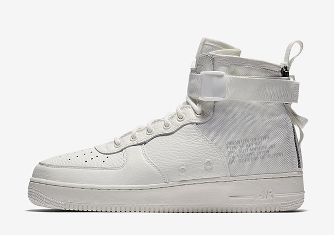 Nike SF-AF1 Mid Triple Ivory Release Date