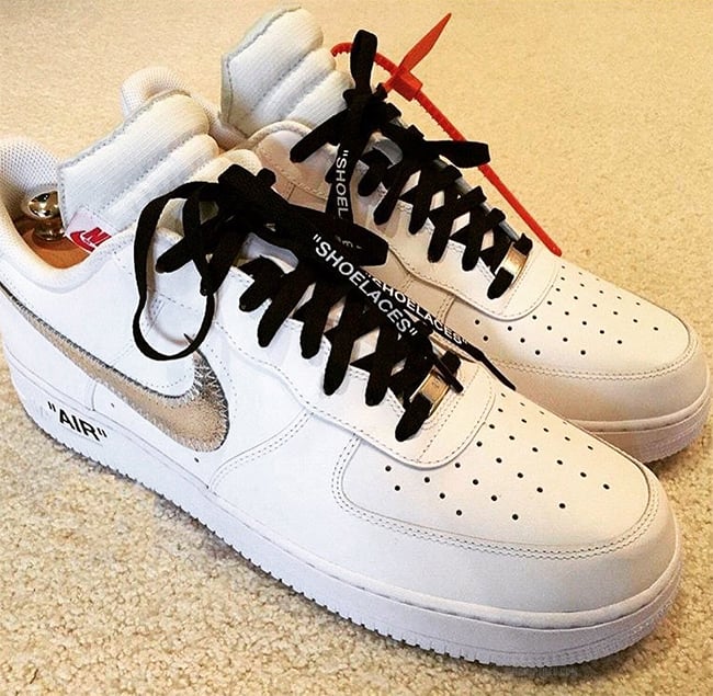 OFF-WHITE Nike Air Force 1 Low White Release Date