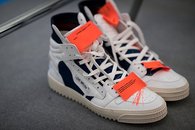 off white vans high top