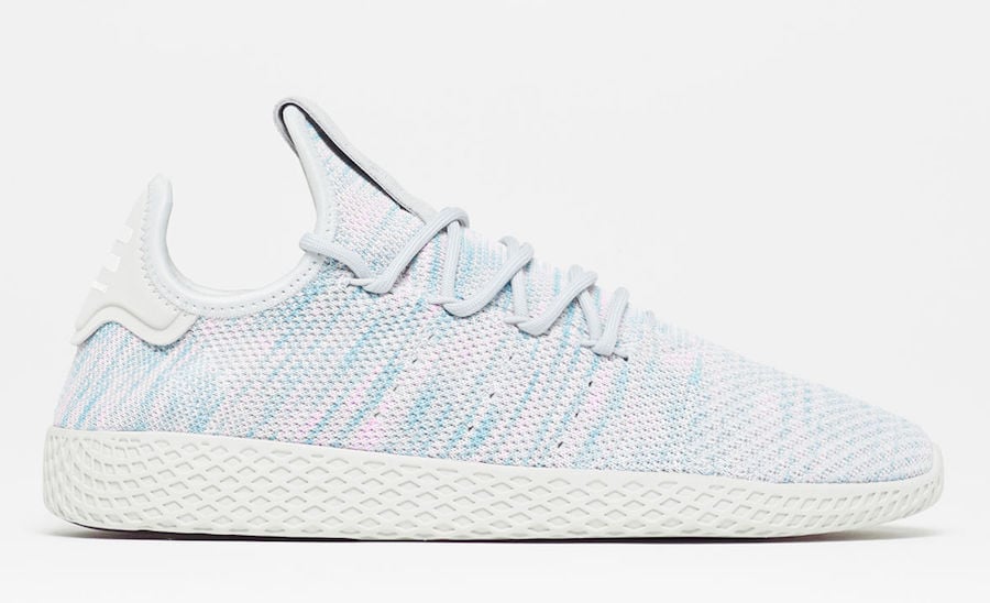 Pharrell adidas Tennis Hu Light Blue BY2671