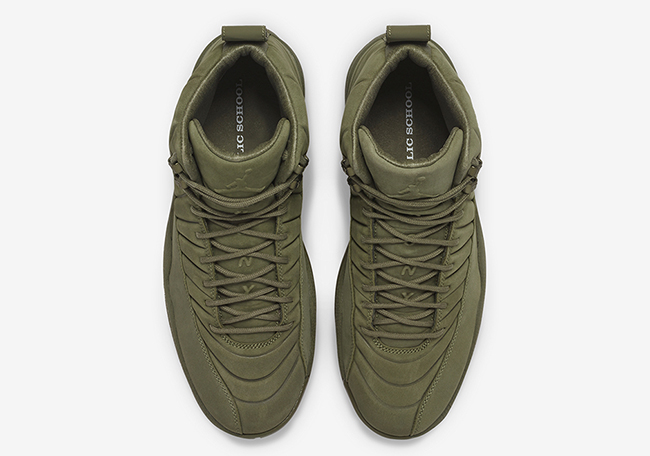 PSNY Air Jordan 12 Milan Olive AA1233-200