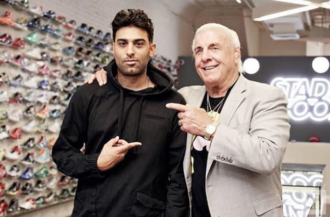 Ric Flair Sneaker Shopping