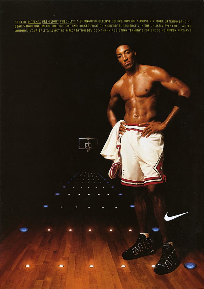 Scottie Pippen Talks Nike Air More Uptempo