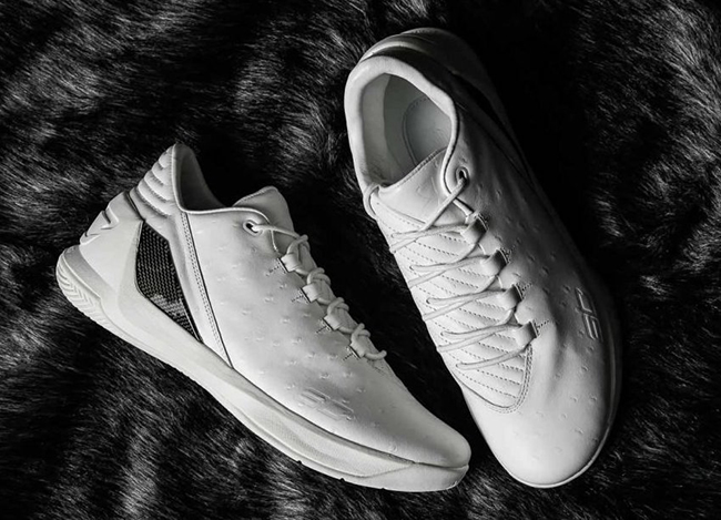 Under Armour Curry 3 Lux Low White 
