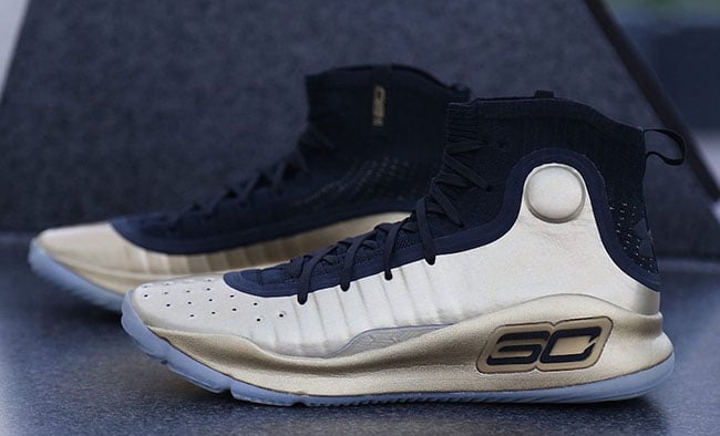 Under Armour Curry 4 Parade Gold Black