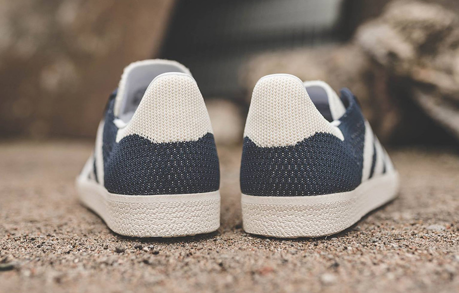 adidas Gazelle Primeknit Navy White