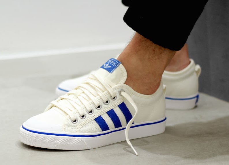 blue adidas nizza