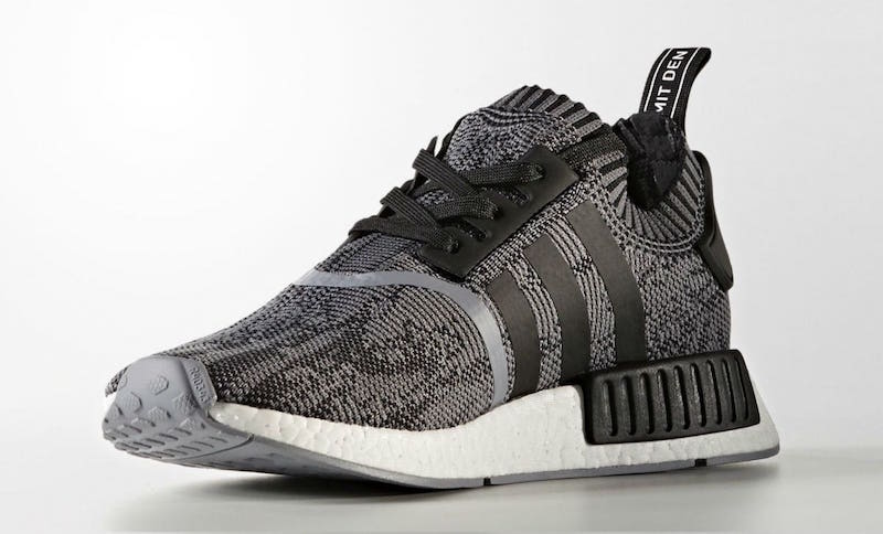 adidas NMD R1 Primeknit Core Black White Release Date