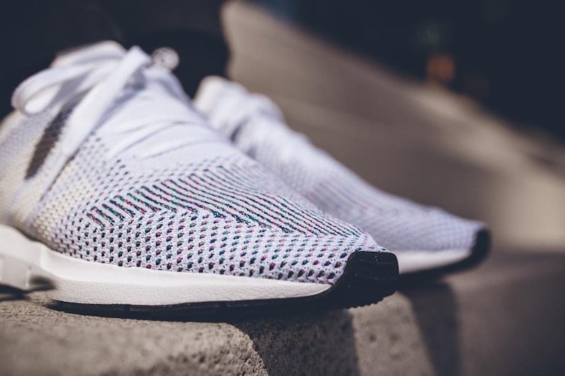 adidas Swift Run Primeknit On Feet