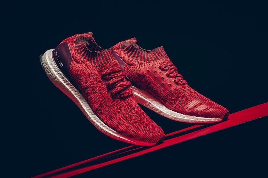 ultra boost uncaged red