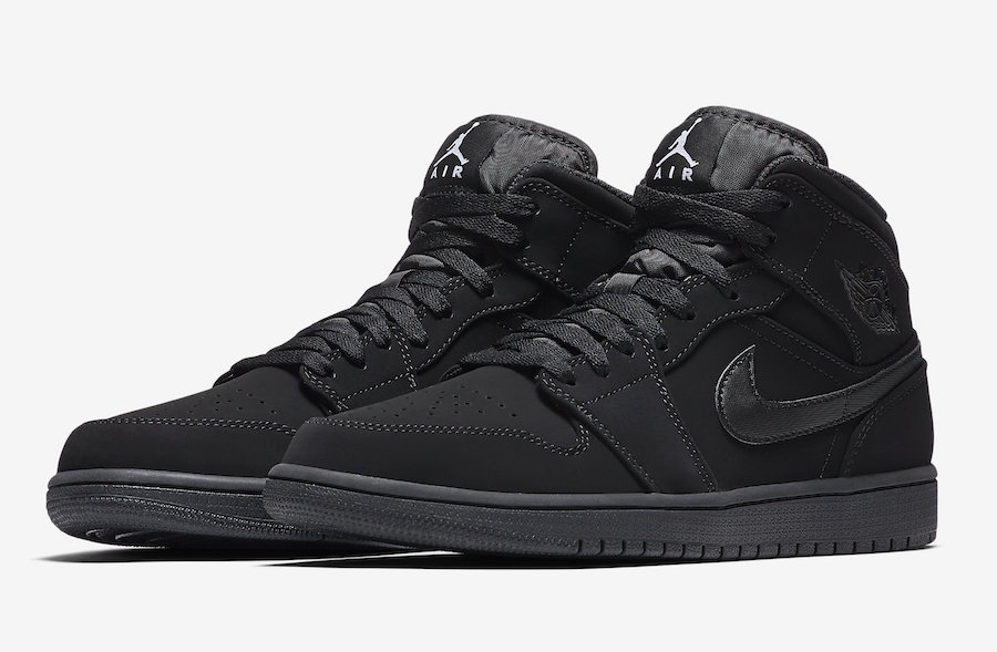 aj 1 all black