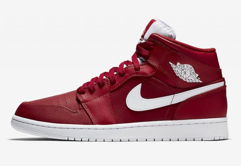 Air Jordan 1 Mid Gym Red White 554724600 SneakerFiles
