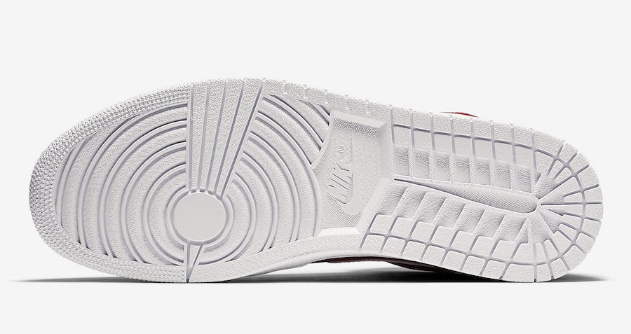 Air Jordan 1 Mid Gym Red White