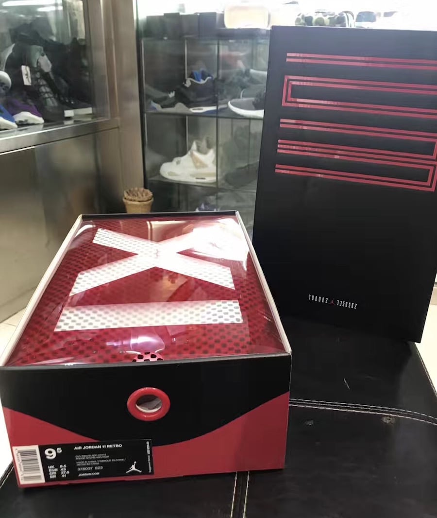 Air Jordan 11 Gym Red Packaging Box