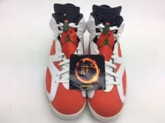 Nike Air Jordan Glow In The Dark Black And Gold Jordans