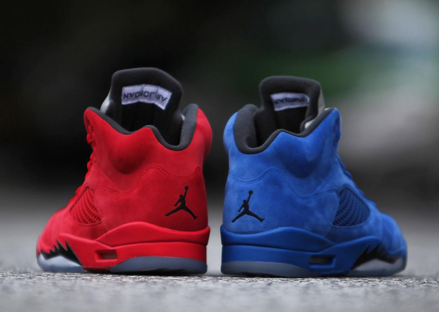 red white blue jordan 5