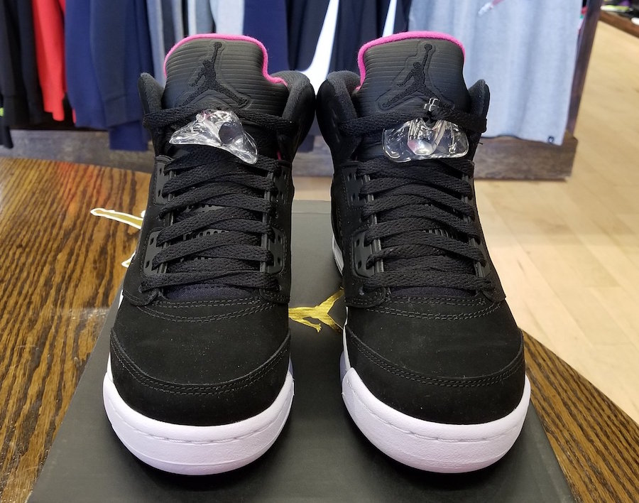 black and pink jordan 5 release date