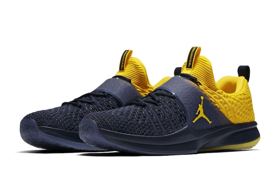 Jordan Trainer 2 Flyknit Michigan Release Date