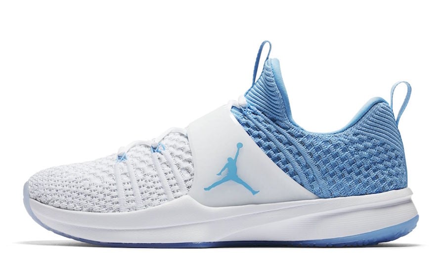 Jordan Trainer 2 Flyknit UNC Tar Heels Release Date