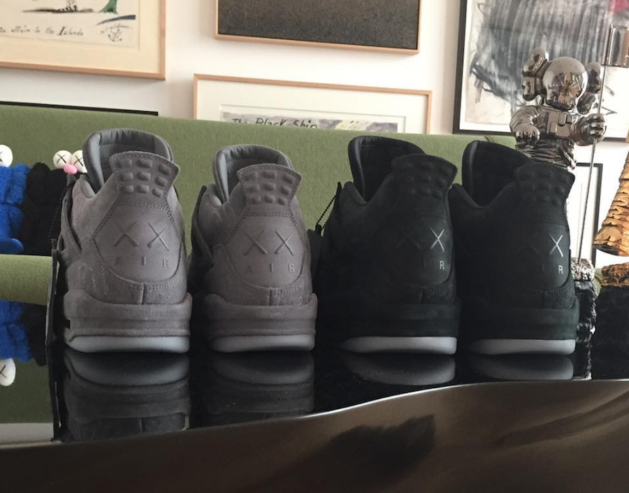 KAWS Air Jordan 4 Black 2018