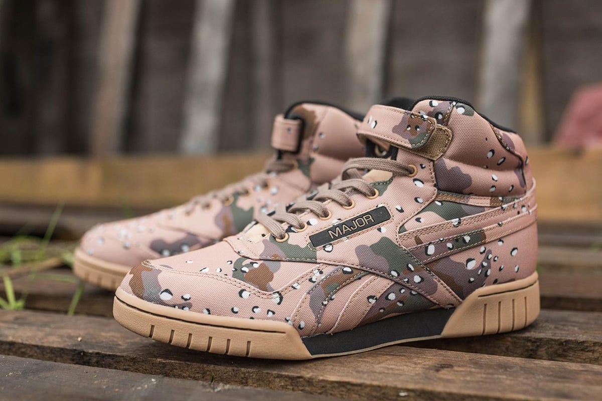 Major DC Reebok EX-O-Fit Hi Camo