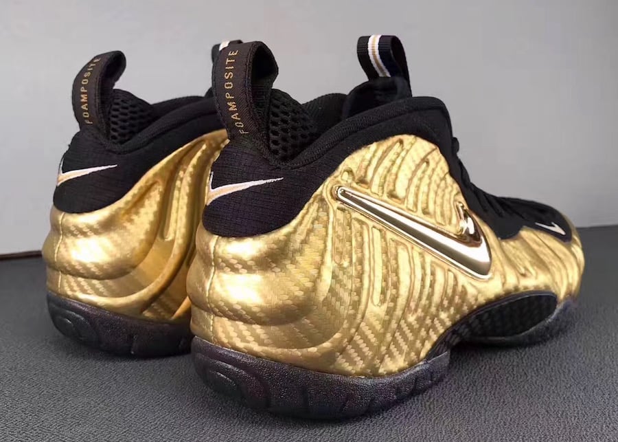 the gold foamposites