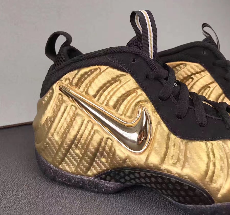 Metallic Gold Nike Foamposite Pro 624041-701