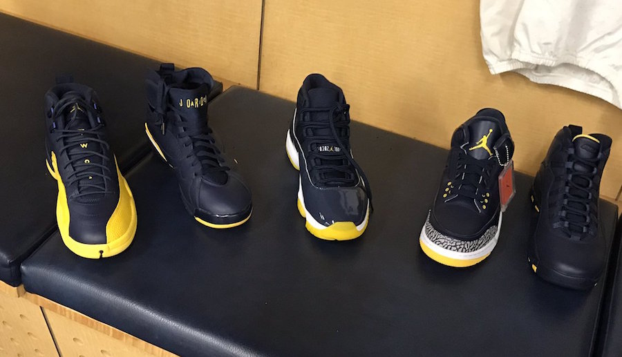 air jordan 4 michigan pe